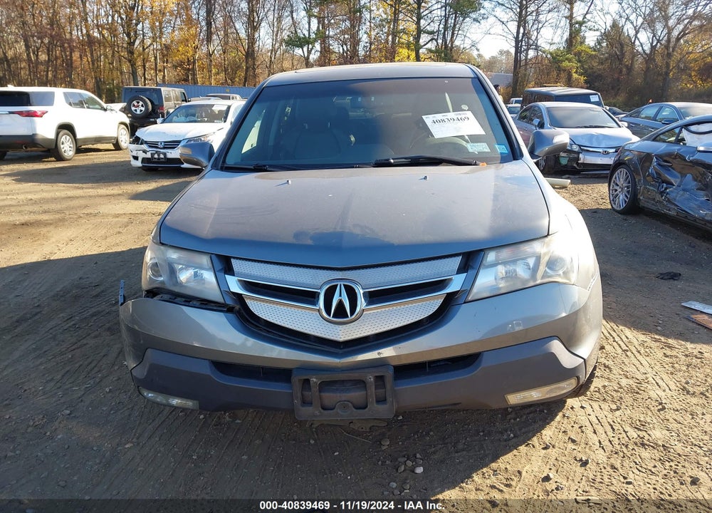 2009 ACURA MDX TECHNOLOGY PACKAGE VIN: 2HNYD28679H508058