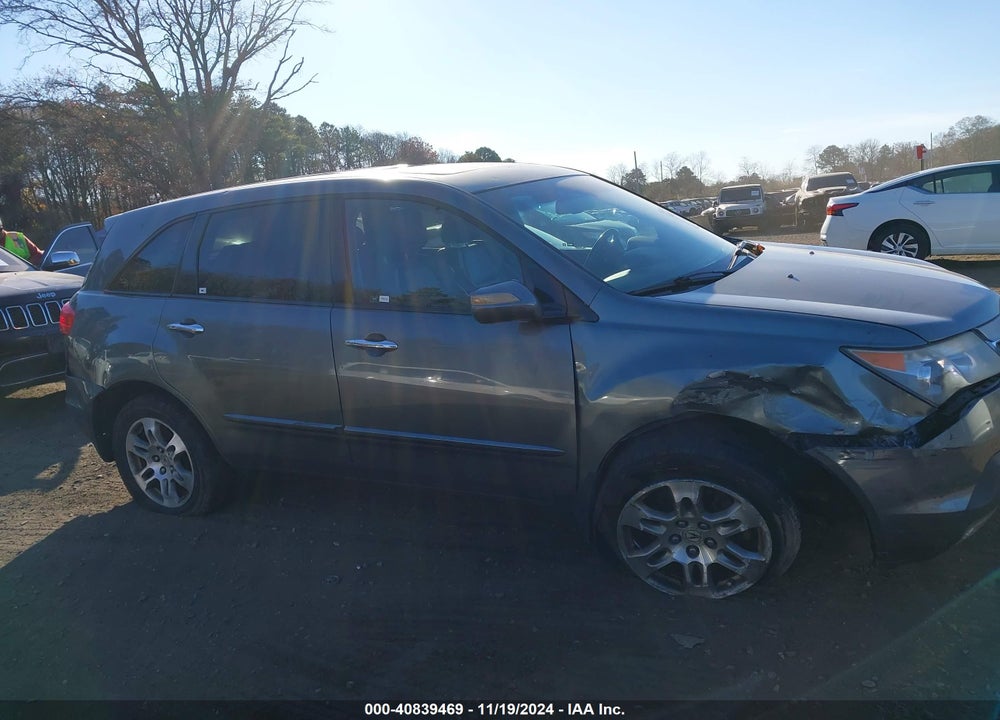 2009 ACURA MDX TECHNOLOGY PACKAGE VIN: 2HNYD28679H508058