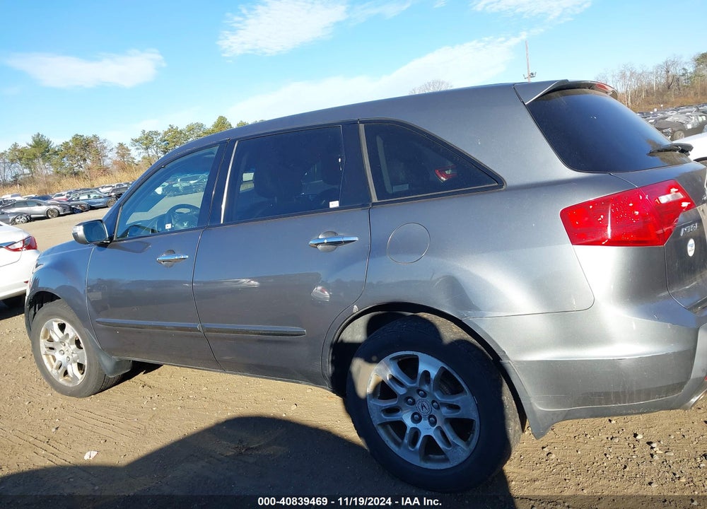 2009 ACURA MDX TECHNOLOGY PACKAGE VIN: 2HNYD28679H508058