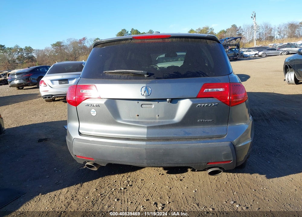 2009 ACURA MDX TECHNOLOGY PACKAGE VIN: 2HNYD28679H508058