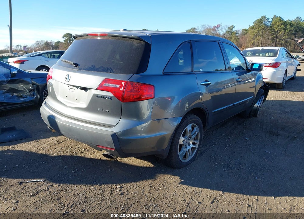 2009 ACURA MDX TECHNOLOGY PACKAGE VIN: 2HNYD28679H508058