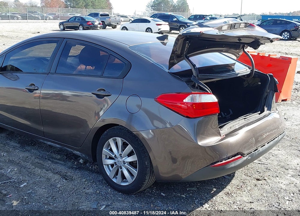 2014 KIA FORTE LX VIN: KNAFX4A62E5139134