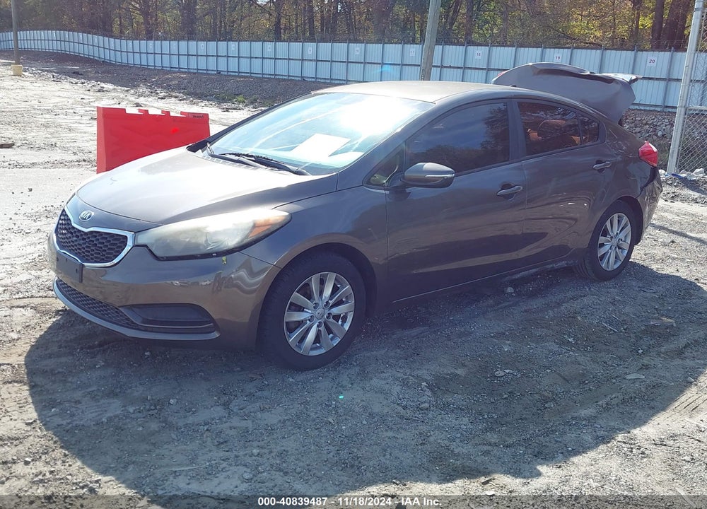 2014 KIA FORTE LX VIN: KNAFX4A62E5139134