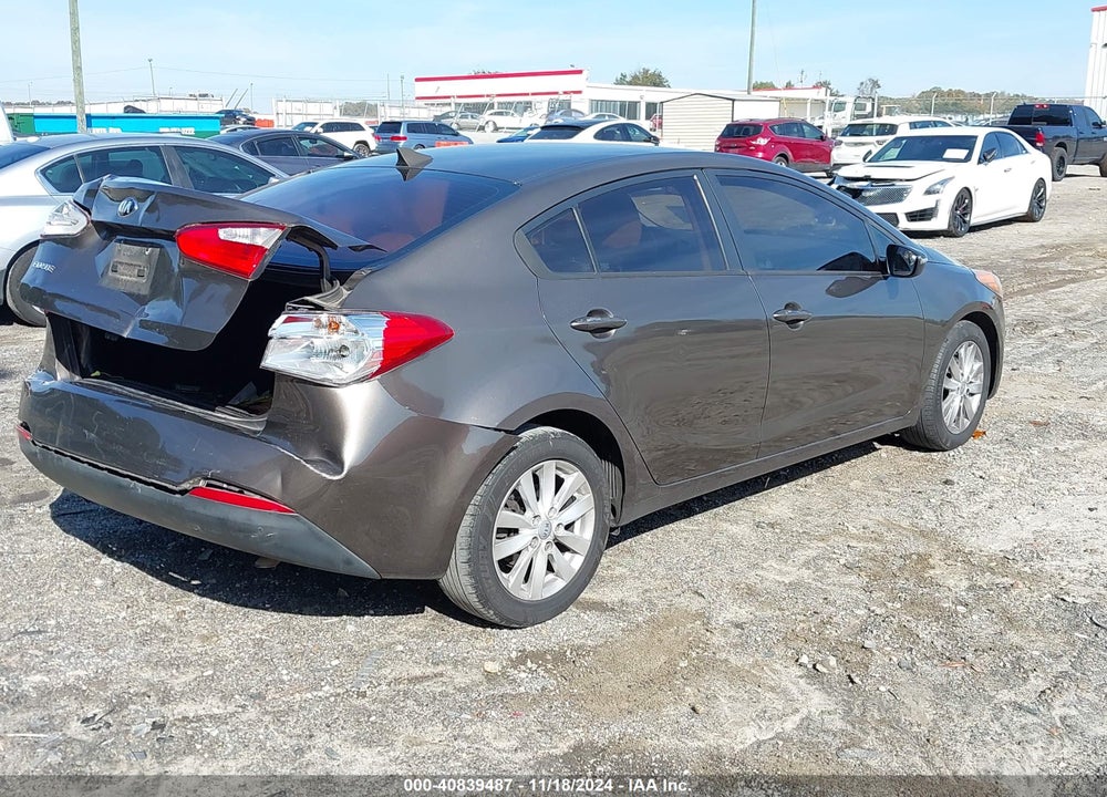 2014 KIA FORTE LX VIN: KNAFX4A62E5139134