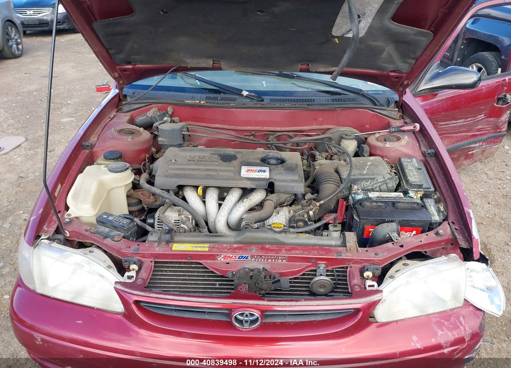 2000 TOYOTA COROLLA CE VIN: 2T1BR12E4YC321442