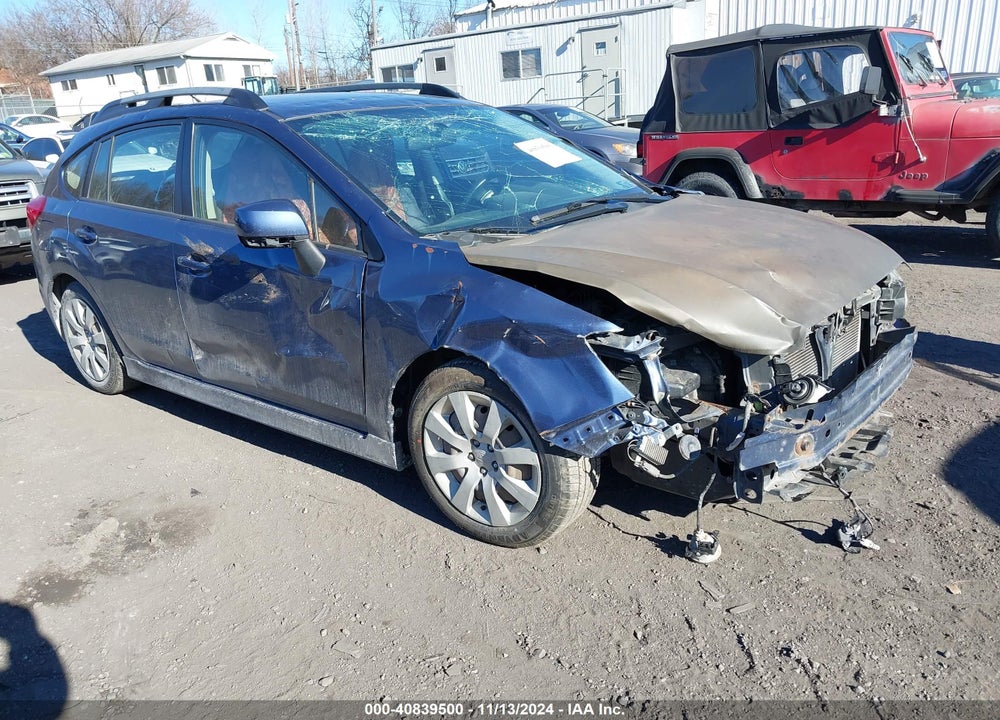 2012 SUBARU IMPREZA 2.0I SPORT LIMITED VIN: JF1GPAS62CH217434