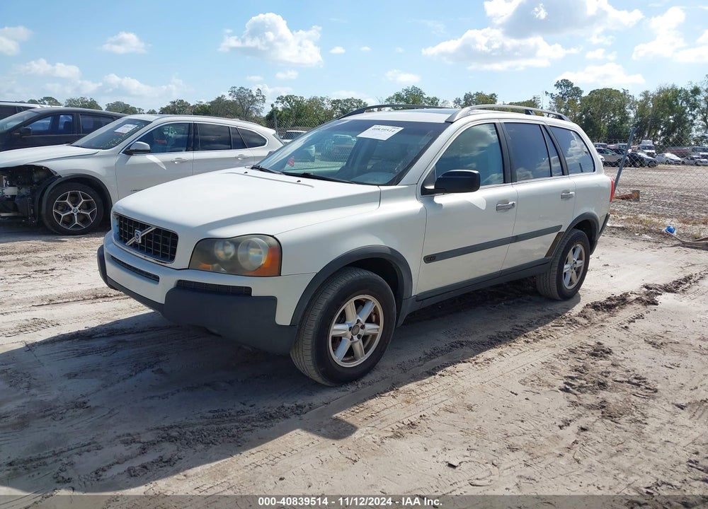 2003 VOLVO XC90 2.5T VIN: YV1CN59H531012383