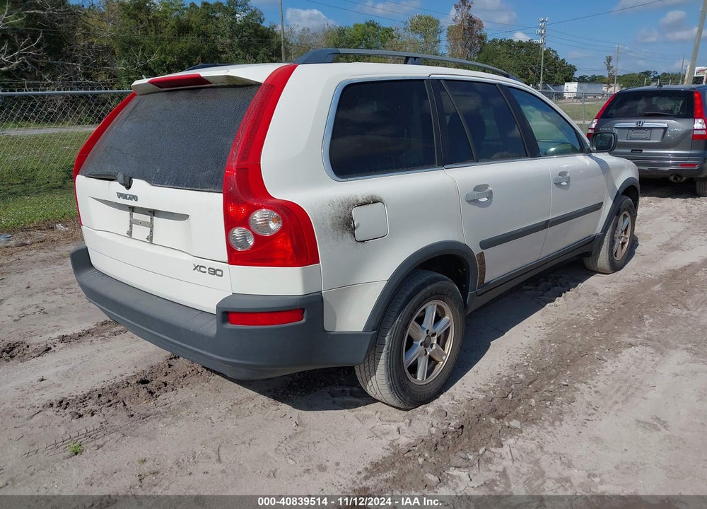 2003 VOLVO XC90 2.5T VIN: YV1CN59H531012383