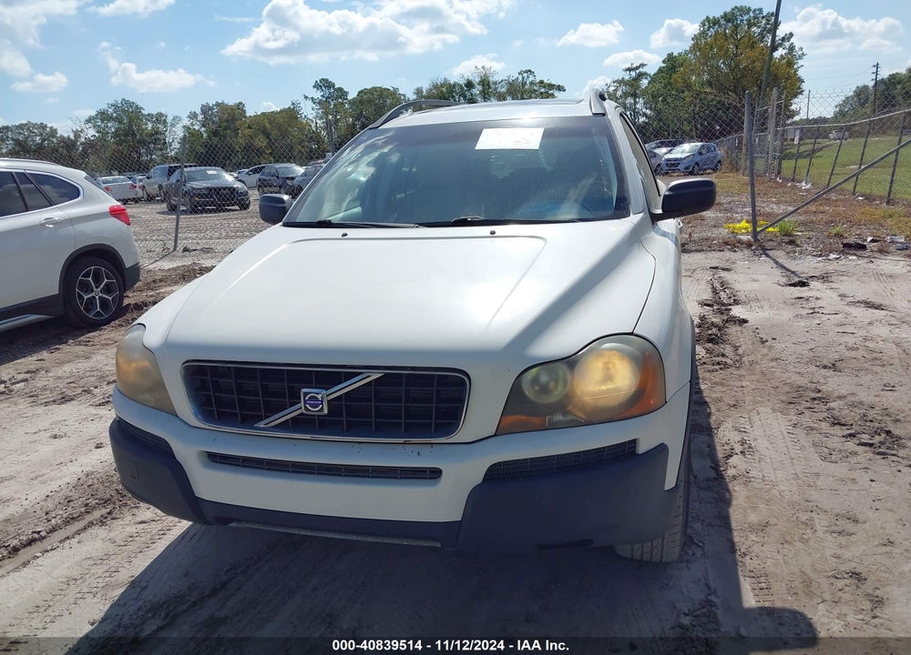 2003 VOLVO XC90 2.5T VIN: YV1CN59H531012383