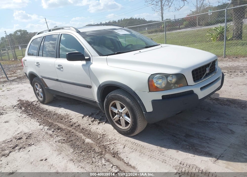2003 VOLVO XC90 2.5T VIN: YV1CN59H531012383