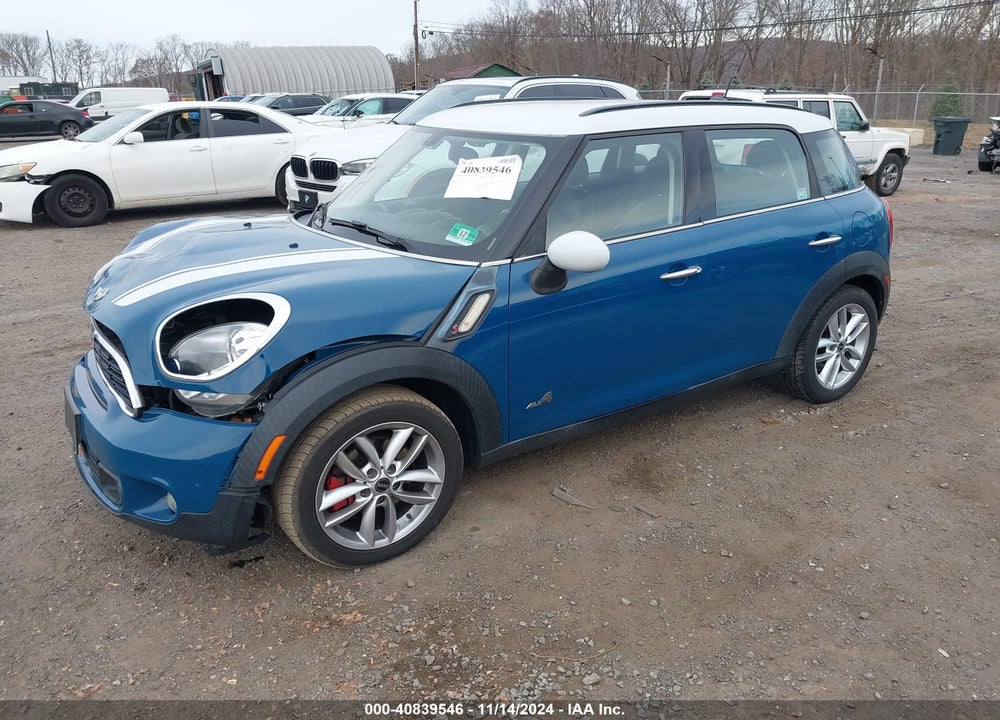 2012 MINI COOPER S COUNTRYMAN VIN: WMWZC5C57CWL55961
