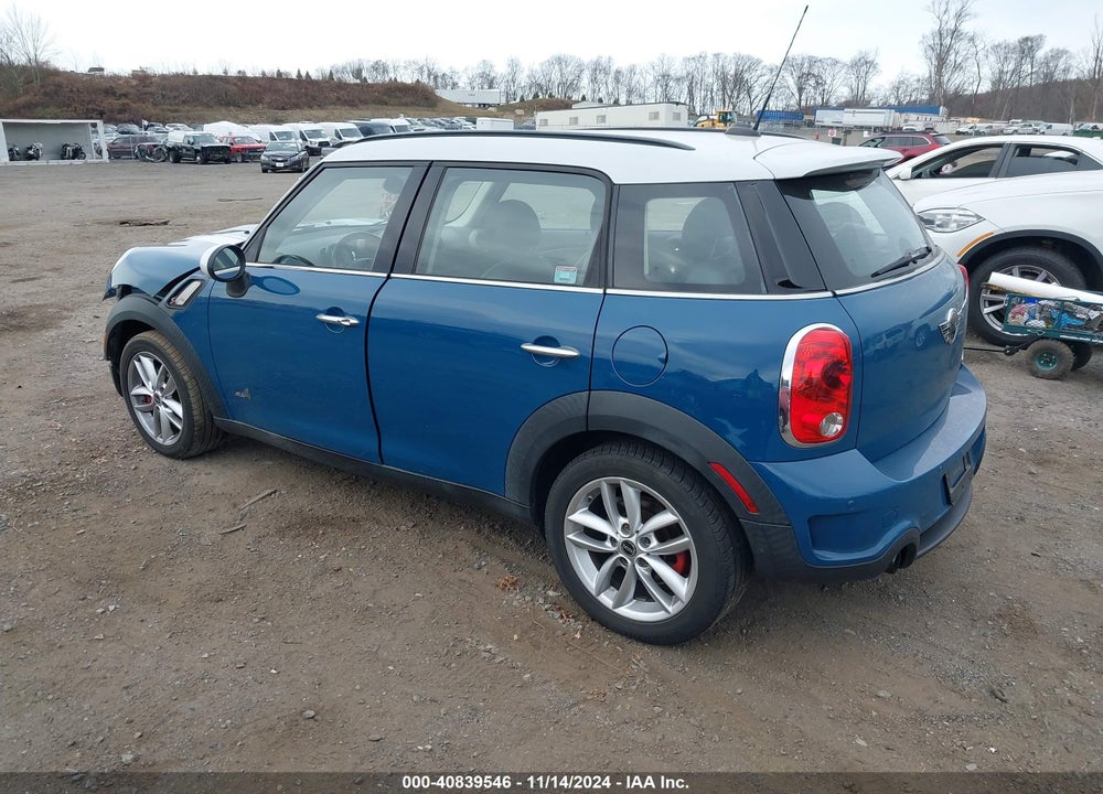 2012 MINI COOPER S COUNTRYMAN VIN: WMWZC5C57CWL55961