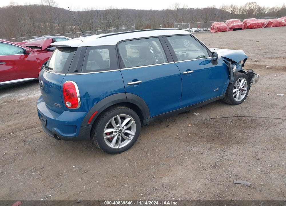 2012 MINI COOPER S COUNTRYMAN VIN: WMWZC5C57CWL55961