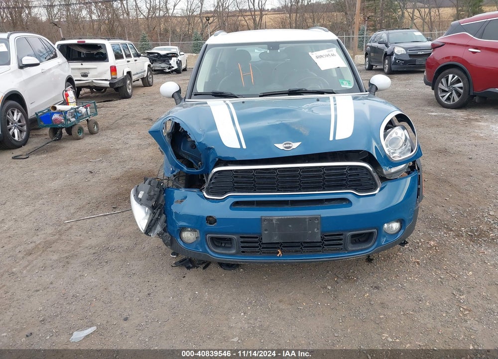 2012 MINI COOPER S COUNTRYMAN VIN: WMWZC5C57CWL55961