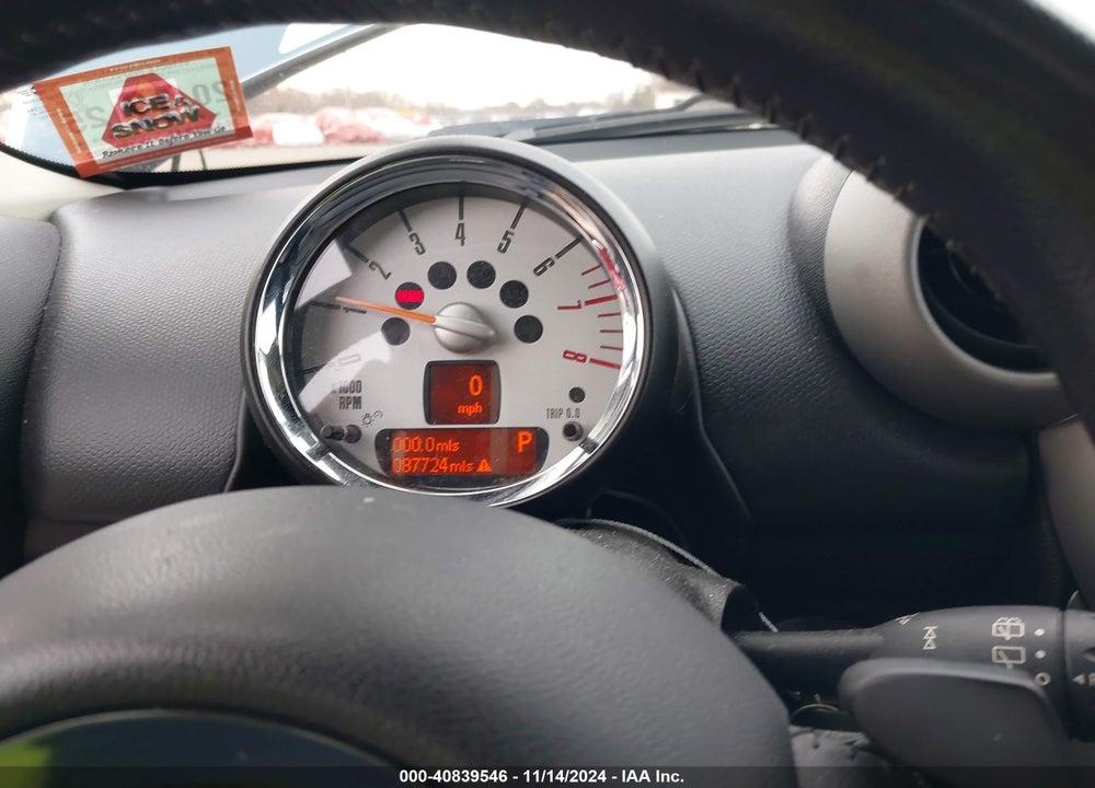 2012 MINI COOPER S COUNTRYMAN VIN: WMWZC5C57CWL55961