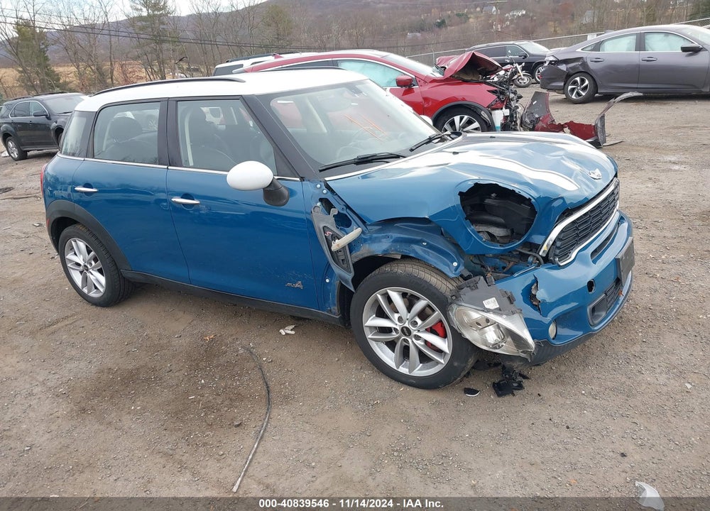 2012 MINI COOPER S COUNTRYMAN VIN: WMWZC5C57CWL55961