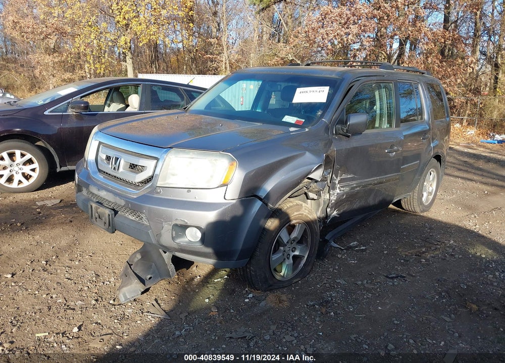 2009 HONDA PILOT EX-L VIN: 5FNYF48509B034270