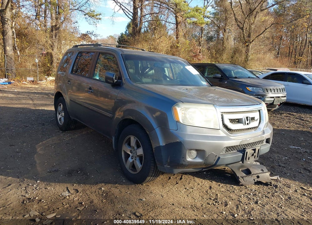 2009 HONDA PILOT EX-L VIN: 5FNYF48509B034270
