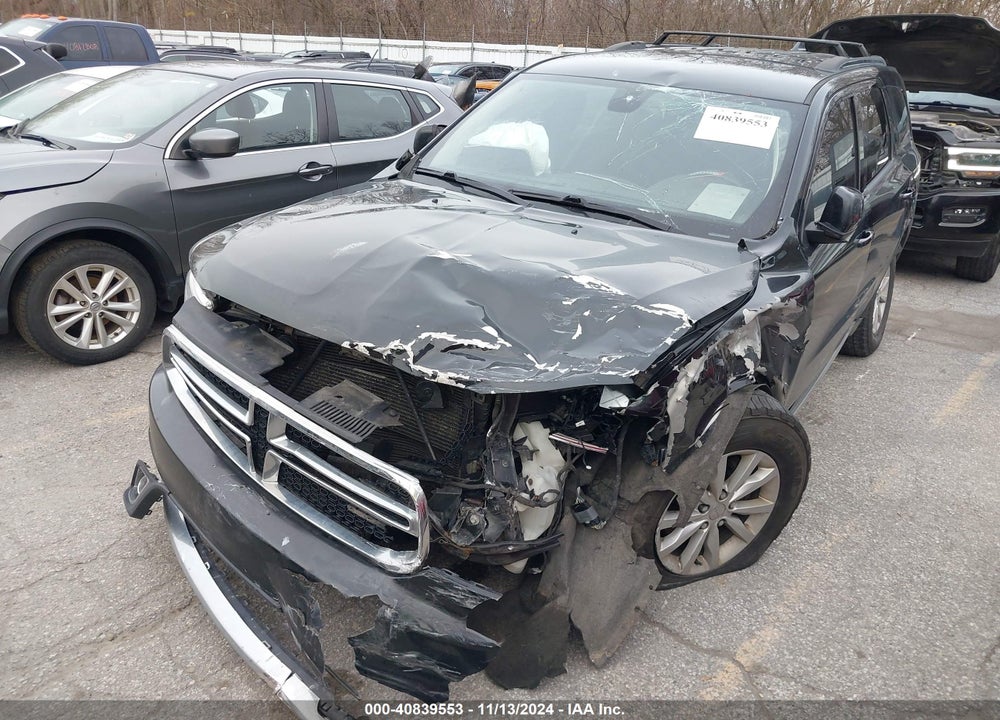 2015 DODGE DURANGO SXT VIN: 1C4RDJAG2FC222799
