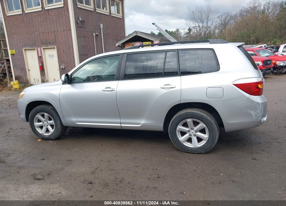 2008 TOYOTA HIGHLANDER VIN: JTEES41A782035872