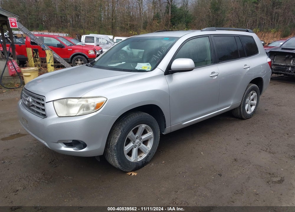 2008 TOYOTA HIGHLANDER VIN: JTEES41A782035872