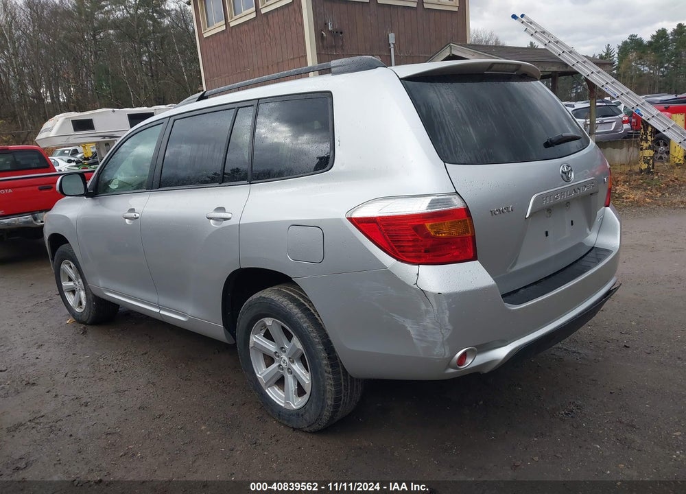2008 TOYOTA HIGHLANDER VIN: JTEES41A782035872