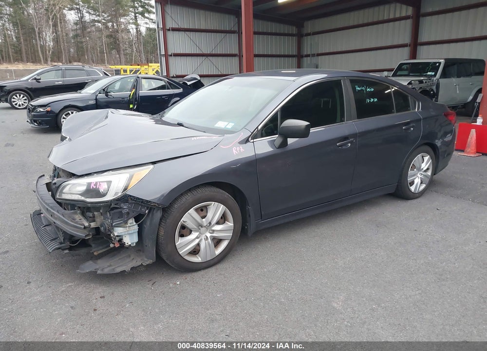 2017 SUBARU LEGACY 2.5I VIN: 4S3BNAA67H3055770