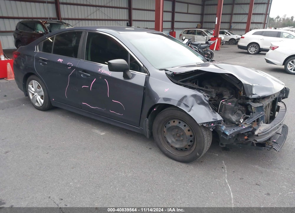2017 SUBARU LEGACY 2.5I VIN: 4S3BNAA67H3055770