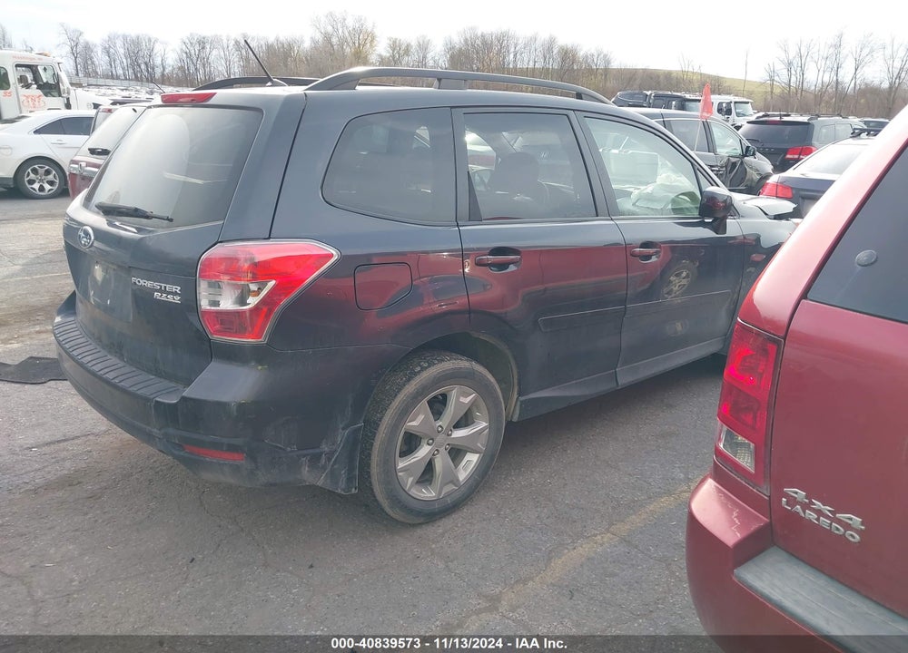 2014 SUBARU FORESTER 2.5I PREMIUM VIN: JF2SJAEC2EH502193