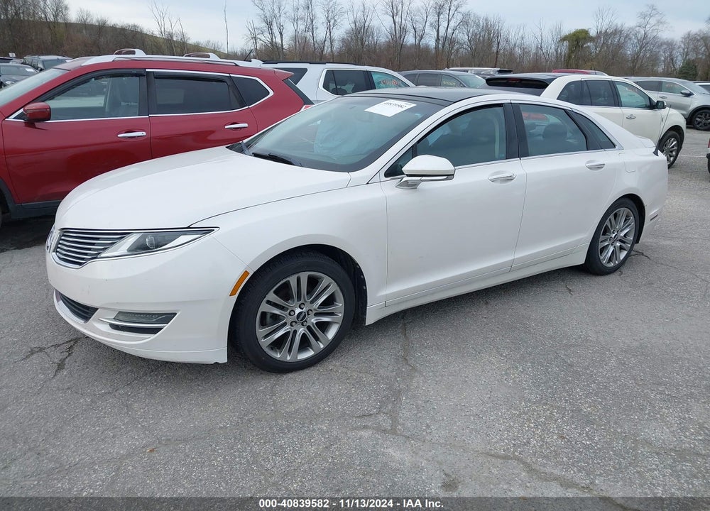 2013 LINCOLN MKZ HYBRID VIN: 3LN6L2LU8DR807301