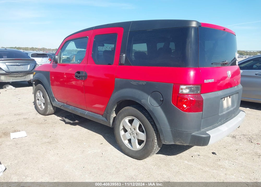 2005 HONDA ELEMENT EX VIN: 5J6YH186X5L015955