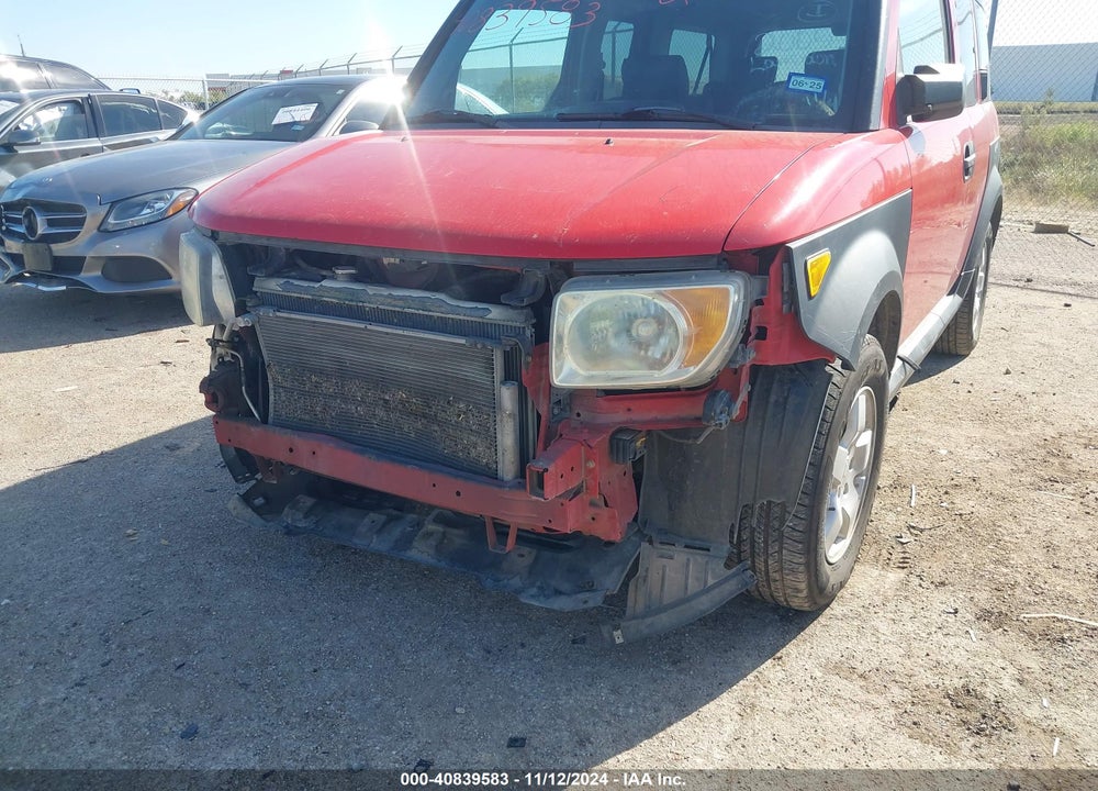 2005 HONDA ELEMENT EX VIN: 5J6YH186X5L015955