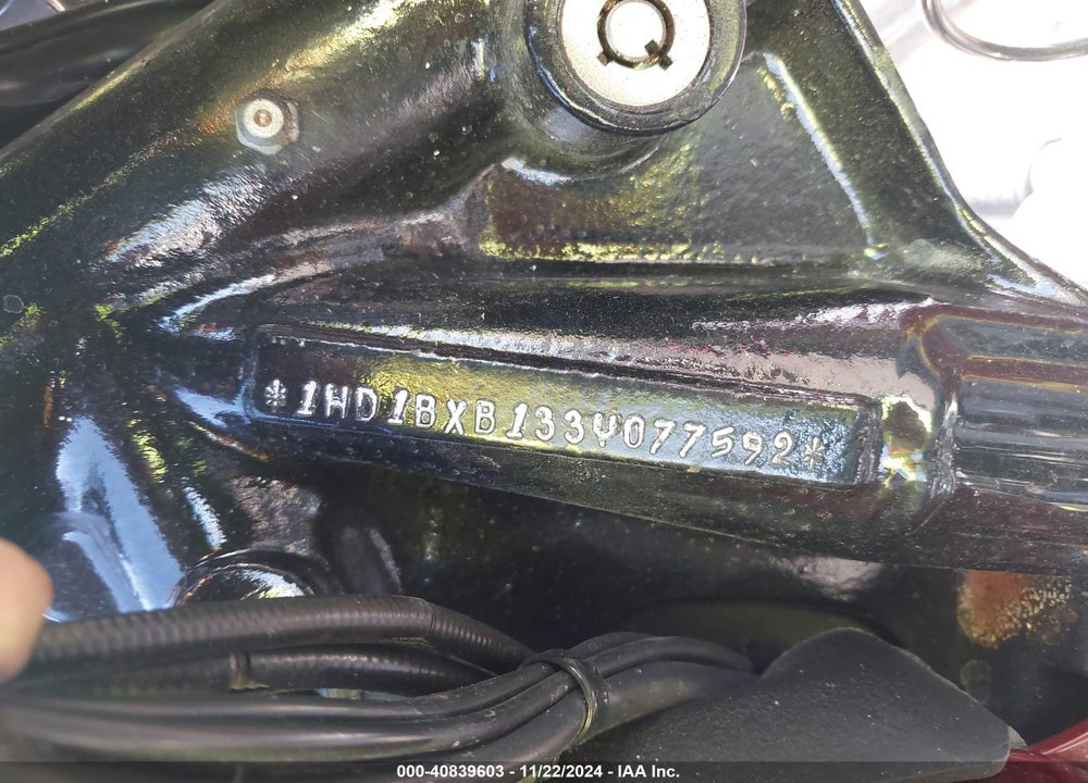 2003 HARLEY-DAVIDSON FLSTFI VIN: 1HD1BXB133Y077592
