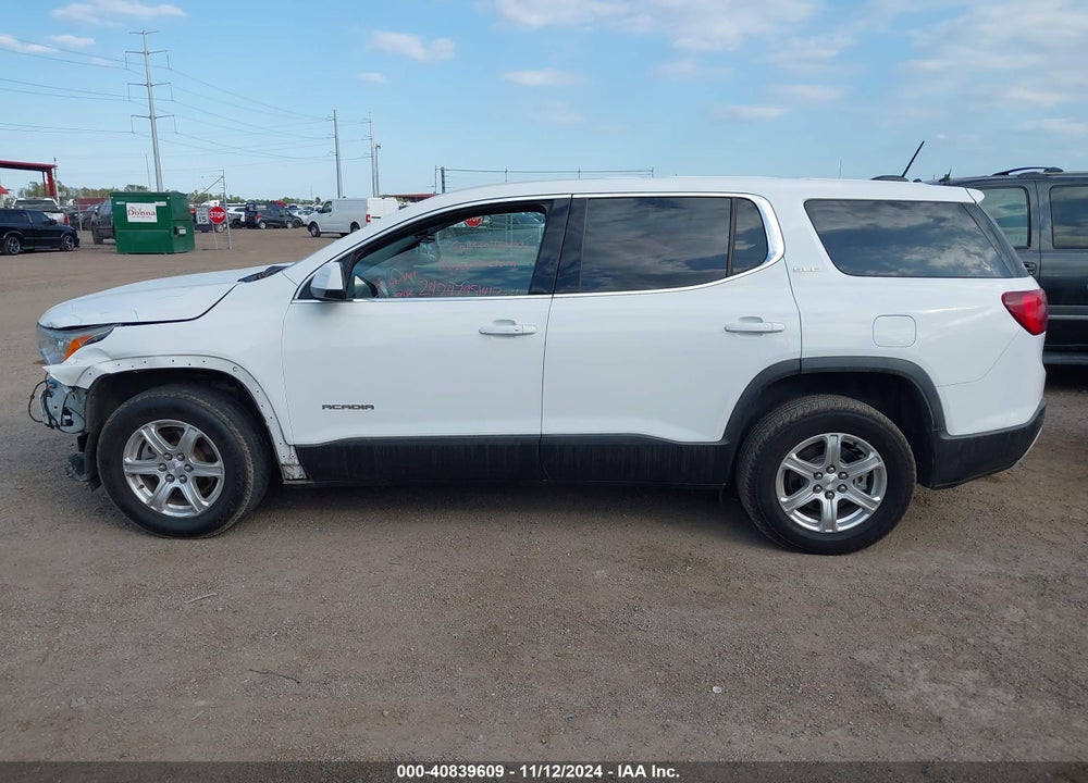 2019 GMC ACADIA SLE-1 VIN: 1GKKNKLA0KZ231798