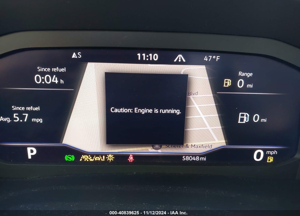 2022 VOLKSWAGEN ATLAS 3.6L V6 SEL VIN: 1V2BR2CA7NC509828