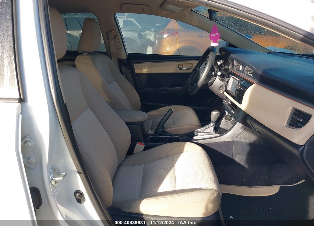 2015 TOYOTA COROLLA LE VIN: 2T1BURHE4FC362087