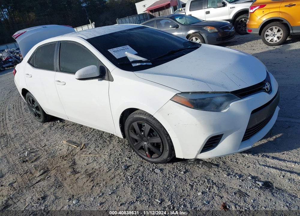 2015 TOYOTA COROLLA LE VIN: 2T1BURHE4FC362087