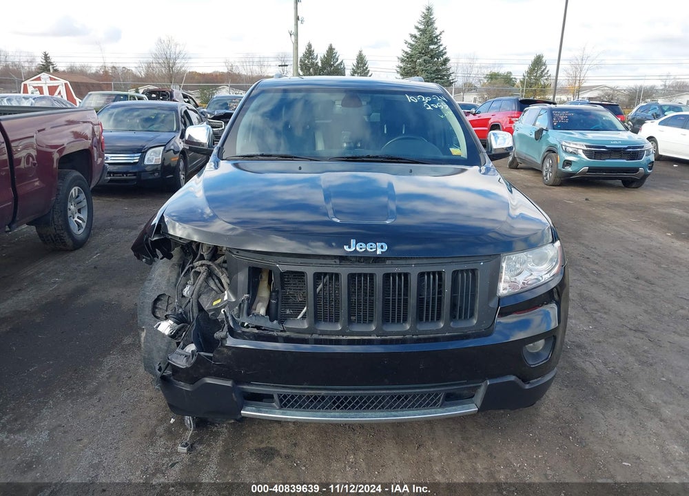 2012 JEEP GRAND CHEROKEE LIMITED VIN: 1C4RJFBT2CC222055