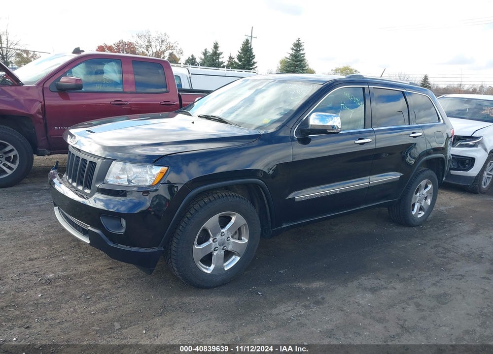 2012 JEEP GRAND CHEROKEE LIMITED VIN: 1C4RJFBT2CC222055