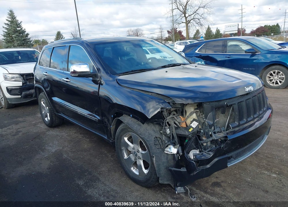 2012 JEEP GRAND CHEROKEE LIMITED VIN: 1C4RJFBT2CC222055