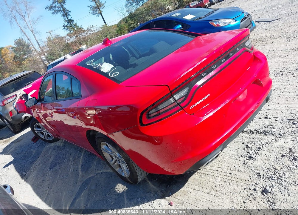2023 DODGE CHARGER SXT VIN: 2C3CDXBG5PH528986