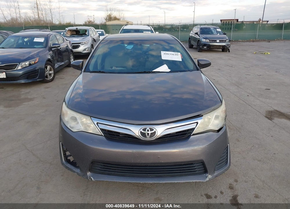 2014 TOYOTA CAMRY LE VIN: 4T1BF1FK9EU751664