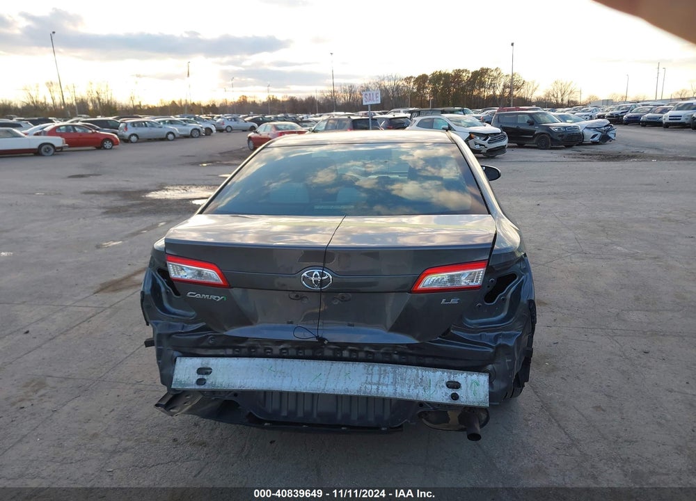 2014 TOYOTA CAMRY LE VIN: 4T1BF1FK9EU751664