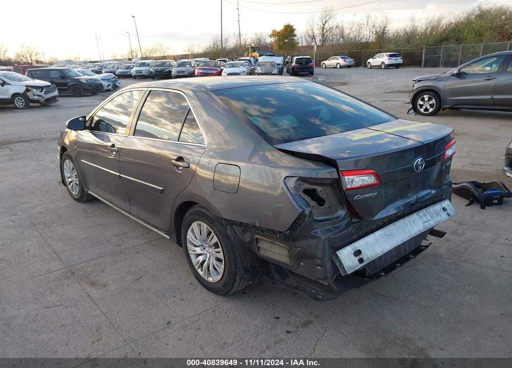2014 TOYOTA CAMRY LE VIN: 4T1BF1FK9EU751664