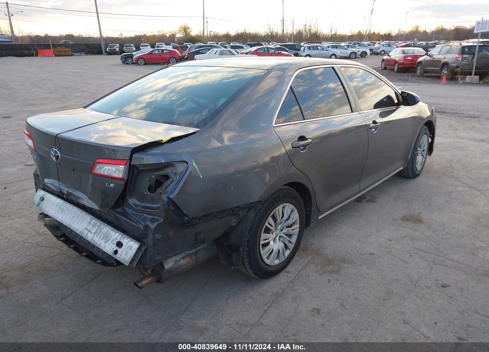 2014 TOYOTA CAMRY LE VIN: 4T1BF1FK9EU751664