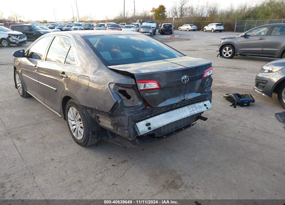 2014 TOYOTA CAMRY LE VIN: 4T1BF1FK9EU751664