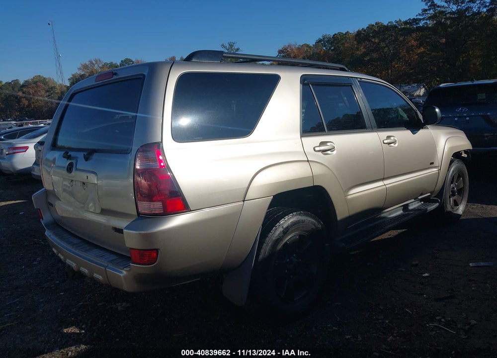 2005 TOYOTA 4RUNNER SR5 V6 VIN: JTEZU14R750057518