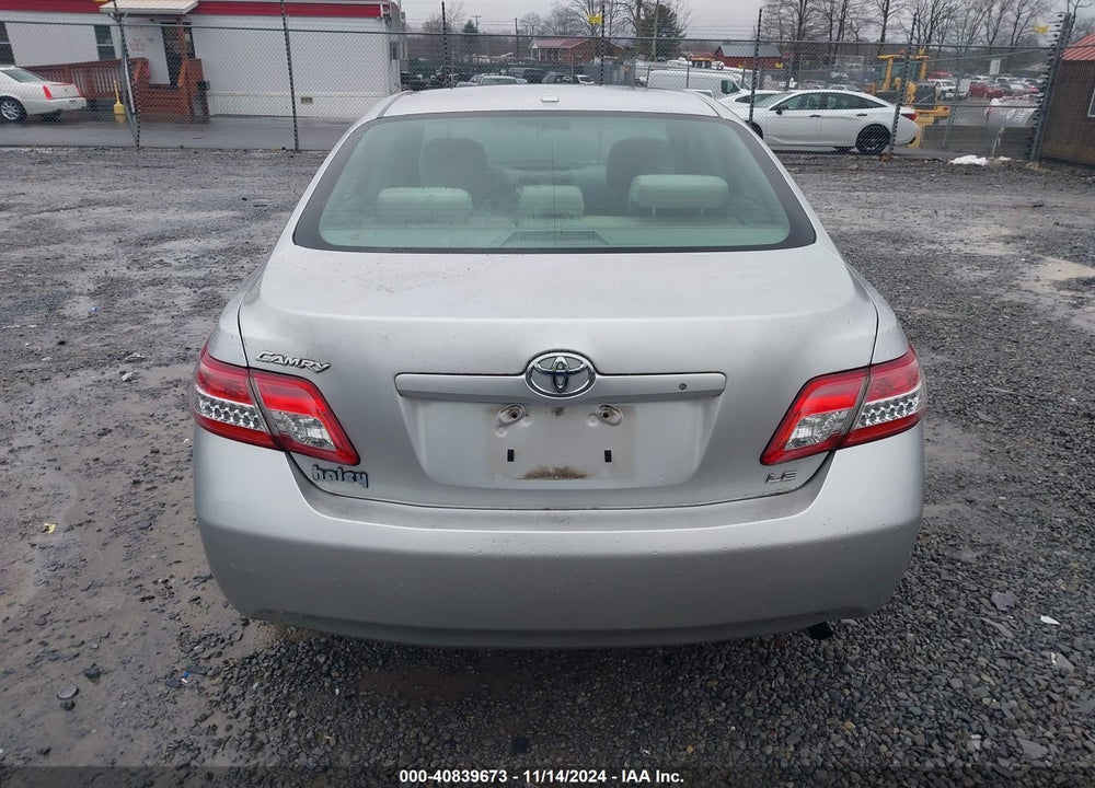 2011 TOYOTA CAMRY LE VIN: 4T1BF3EK6BU177730