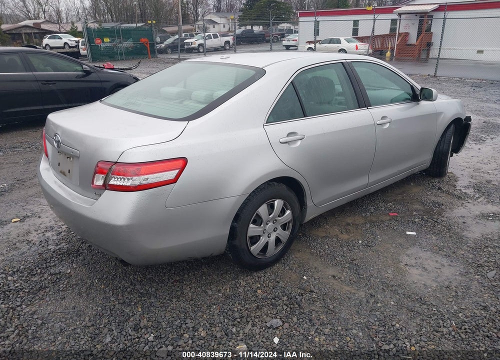 2011 TOYOTA CAMRY LE VIN: 4T1BF3EK6BU177730