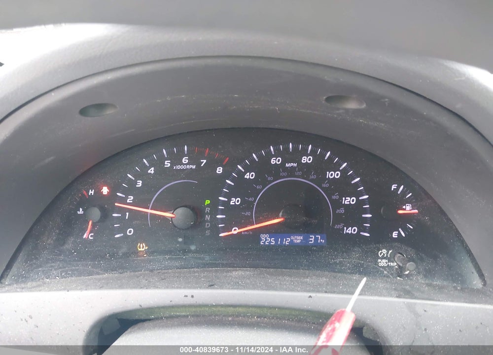 2011 TOYOTA CAMRY LE VIN: 4T1BF3EK6BU177730